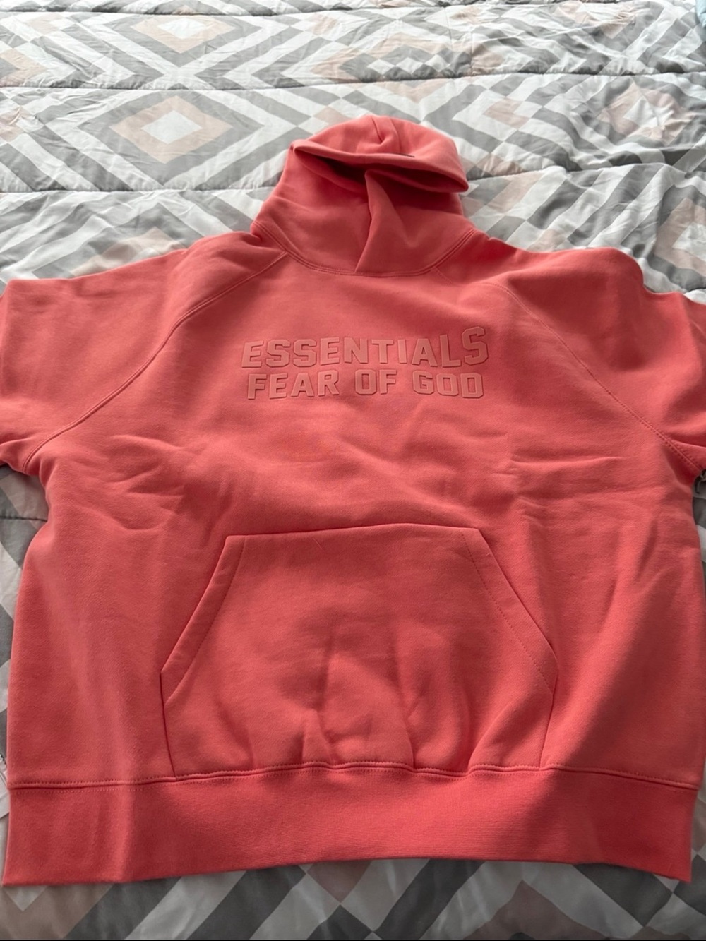 ESSENTIALS Fear Of God Coral Crewneck Pullover